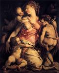Франческо Сальвиати. Любовь материнская. 1554-1558. Флоренция. Галерея Уффици